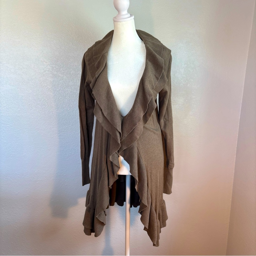Jockey Long Sleeved Double Ruffle Cardigan